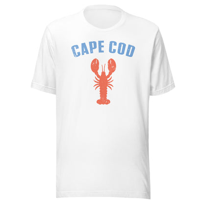 Cape Cod, MA Lobster T-Shirt - Classic Summer Beach Vibe Tee