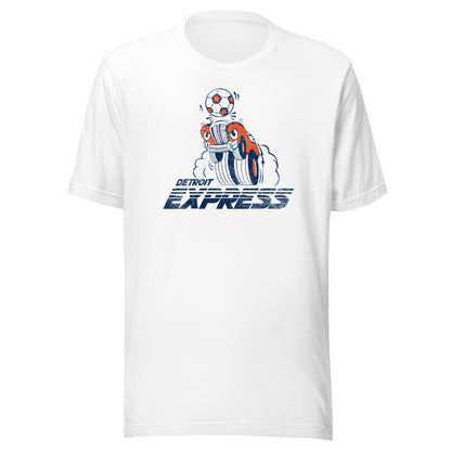 Detroit Express T-Shirt - Funny Retro 70s Pro Soccer Tee