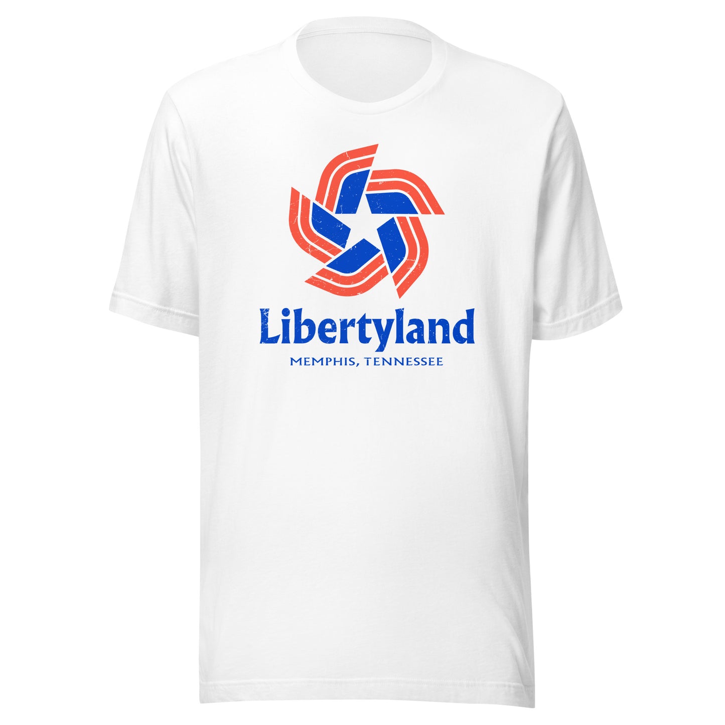 Libertyland T-Shirt - Memphis, TN - Retro 1980s Amusement Park Tee