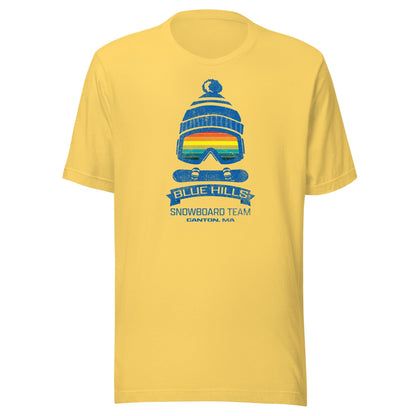 Blue Hills Snowboard Team T Shirt - Canton, MA | Mens & Womens Winter Tee