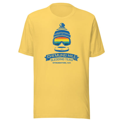 Chemung Hill T Shirt - Stoughton, MA | Sledding Team