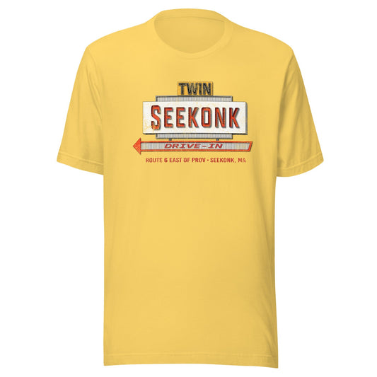 Seekonk Twin Drive In T Shirt - Seekonk, MA | Retro Drive In Tee