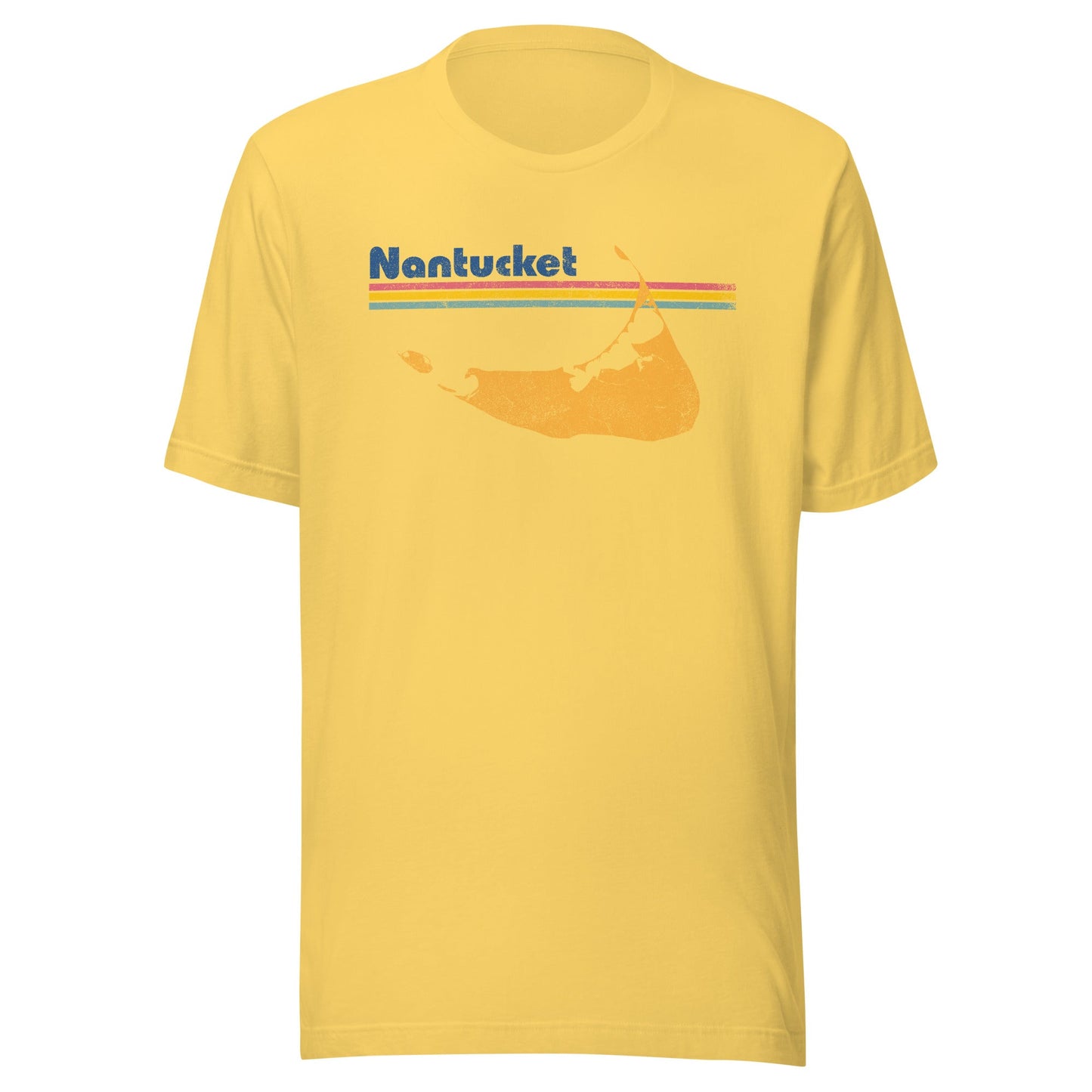 Nantucket T-Shirt - Cape Cod & Islands, MA | Retro Summer Island Tee