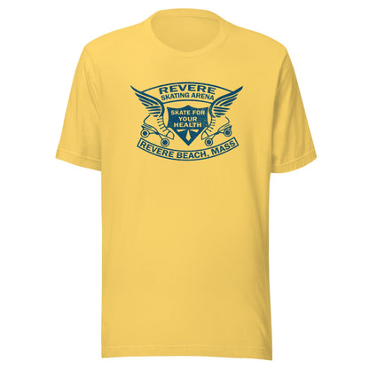 Revere Beach Retro Roller Skating T-Shirt | Vintage Mens & Womens Graphic Tee