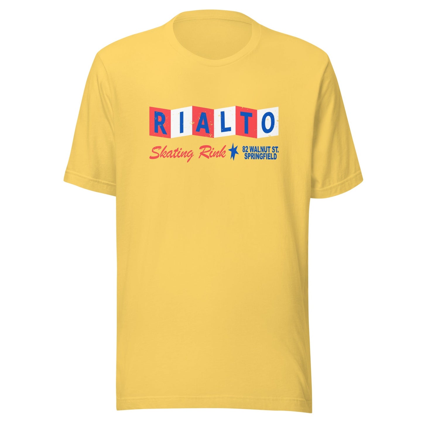 Rialto Skating Rink Retro T-Shirt - Springfield, MA | Vintage Roller Skating Tee