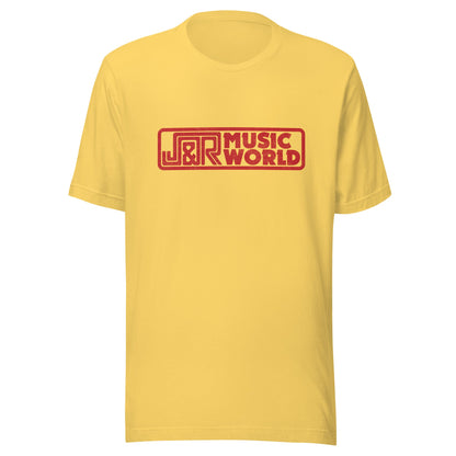 J&R Music World T-Shirt | Old School NYC Record Store Throwback Tee