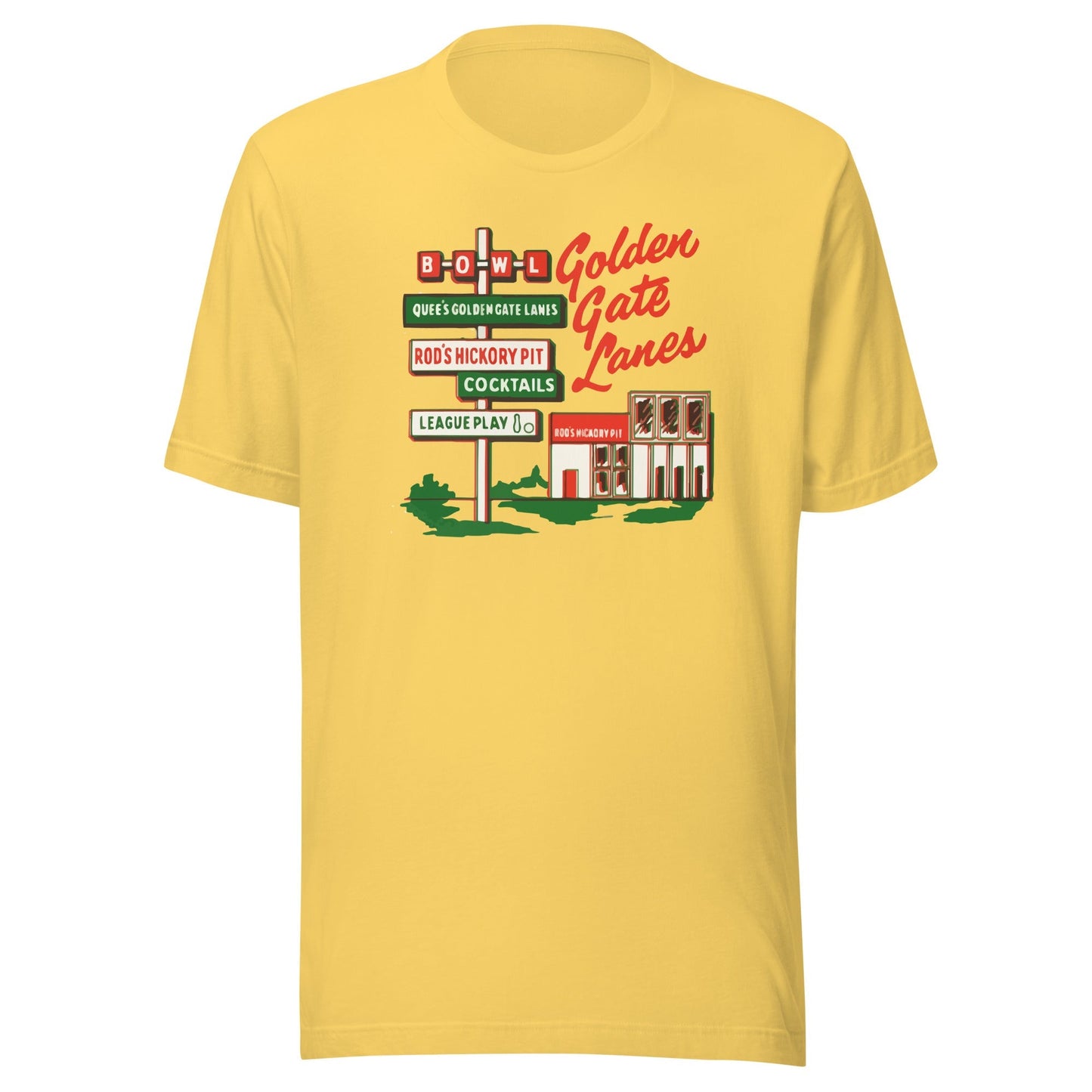 Golden Gate Lanes T-Shirt - San Francisco, CA | Retro Bowling Alley Tee