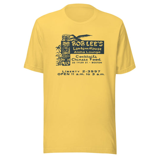 Bob Lee's Islander T-Shirt - Boston, MA | Retro Tiki Bar Lounge Tee