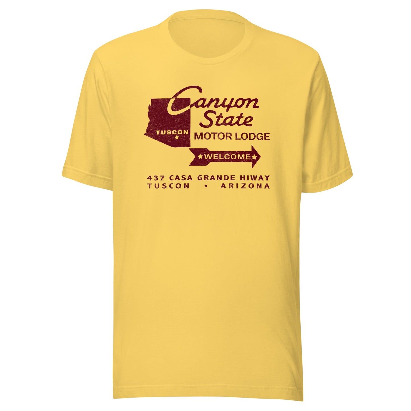 Canyon State Motor Lodge T-Shirt - Tuscon, AZ | Retro Roadside Motel Tee