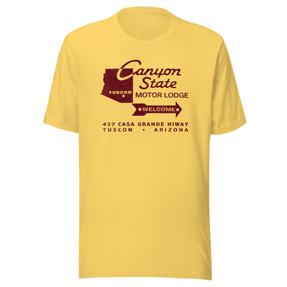 Canyon State Motor Lodge T-Shirt - Tuscon, AZ | Retro Roadside Motel Tee