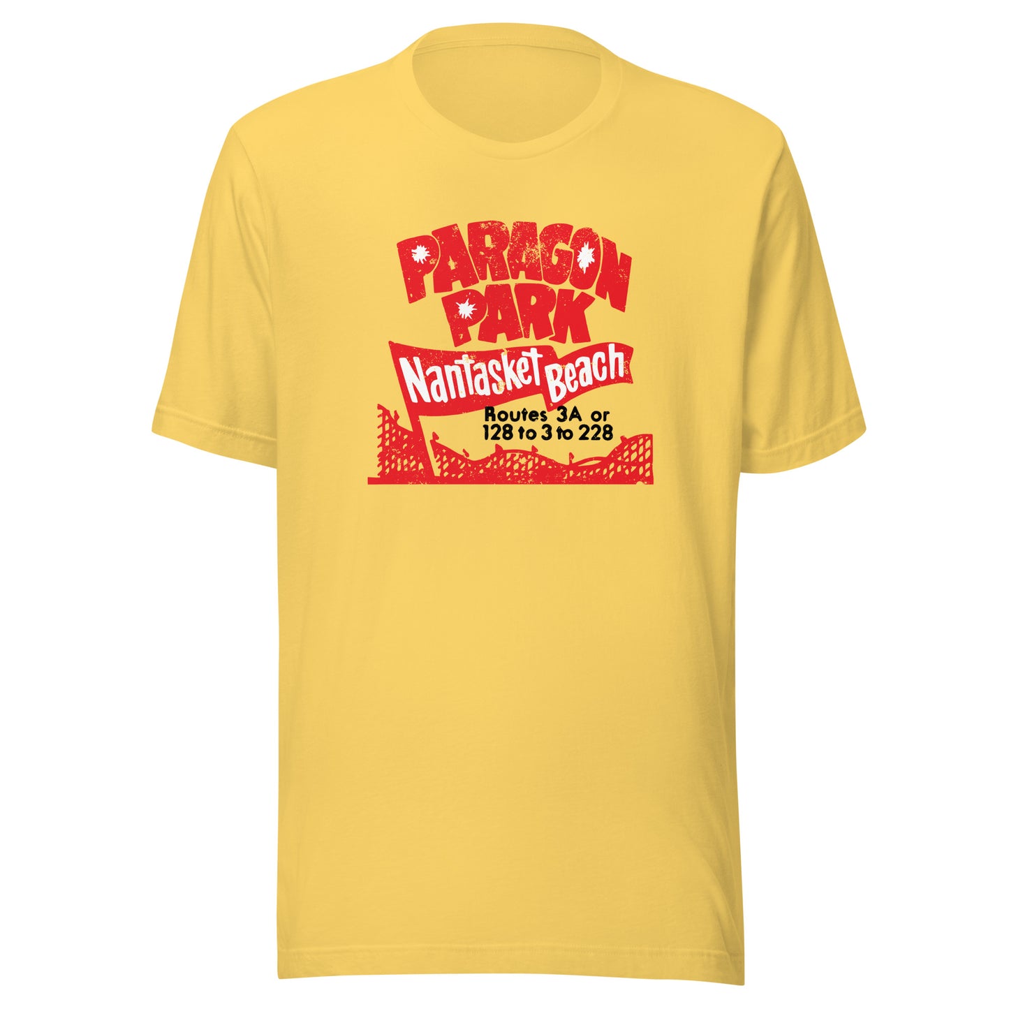 Paragon Park Retro Amusement Park T Shirt - Nantasket Beach, Hull, MA