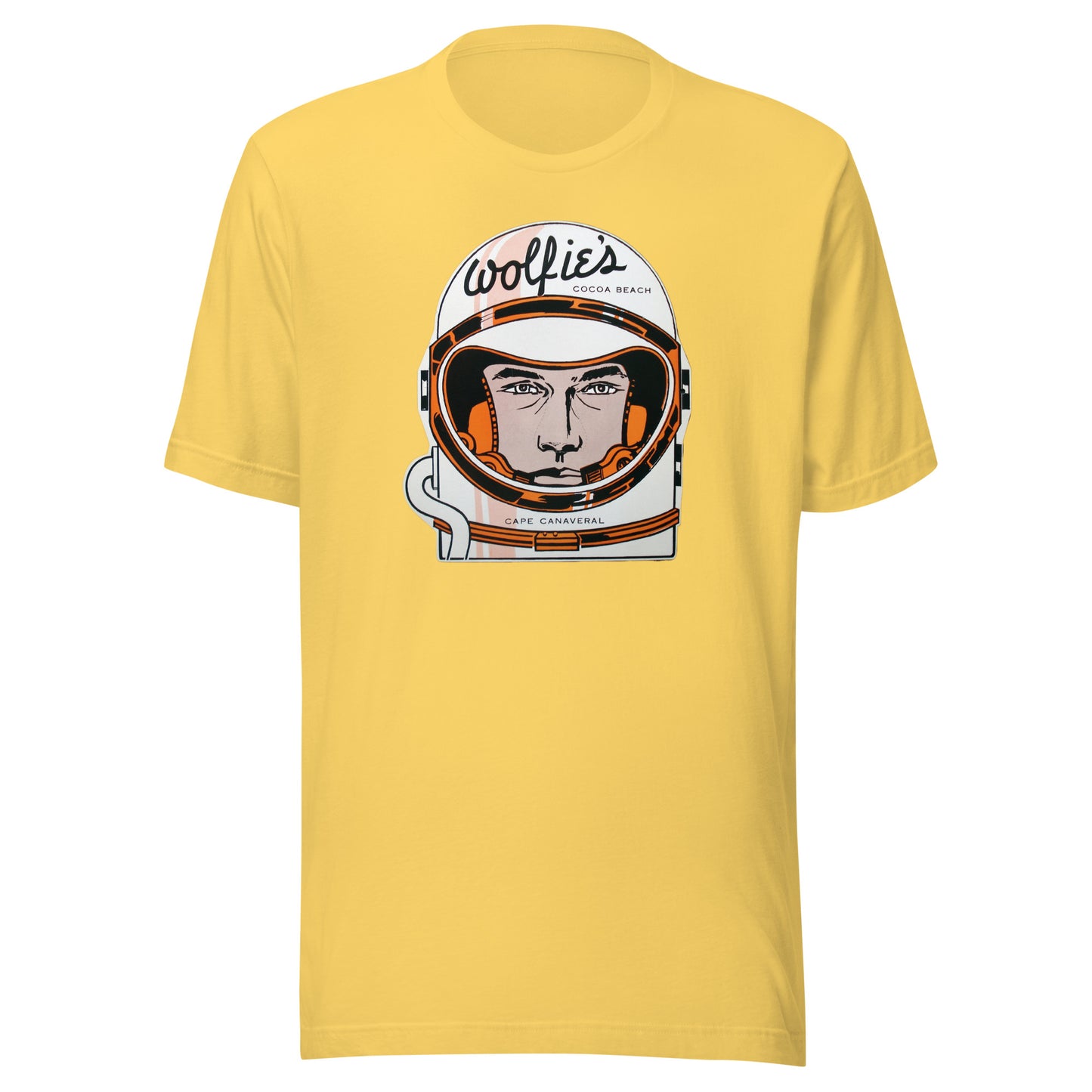 Wolfie's T-Shirt - Cocoa Beach, FL | Retro 60s Apollo/Mercury Astronaut Tee